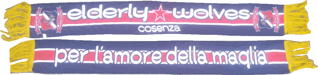 sciarpa ederly wolves cosenza