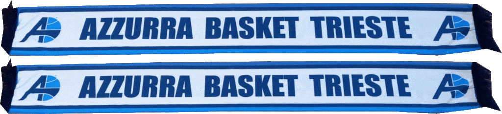 sciarpa azzurra basket