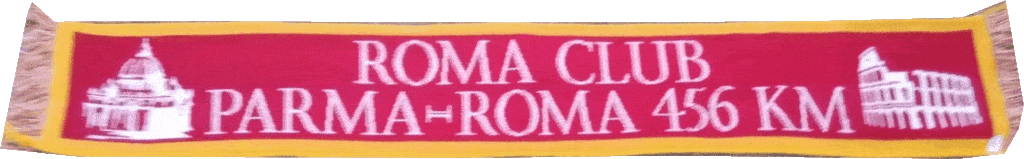 sciarpa roma club parma