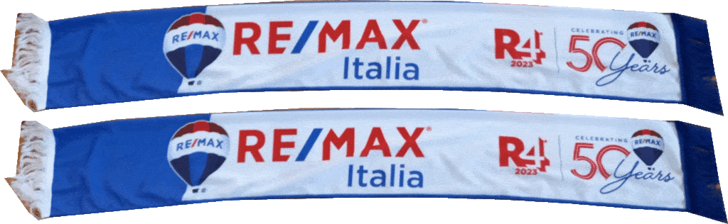 sciarpa remax in raso doppio
