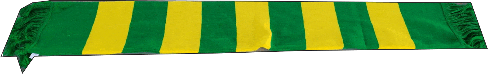 sciarpa a bande giallo verde